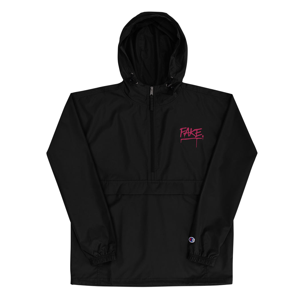 Embroidered Champion Windbreaker